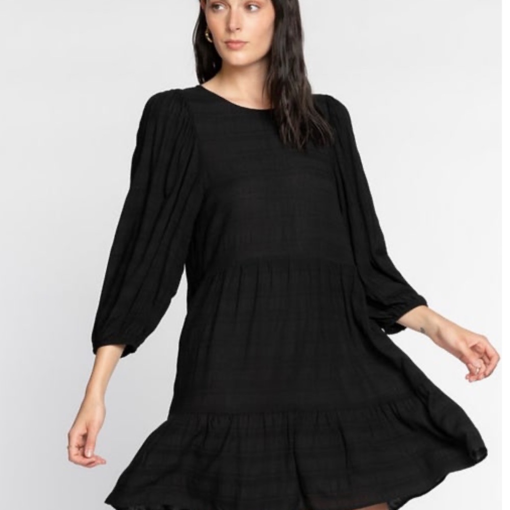 Self Contrast Peyton Baby Doll Dress
